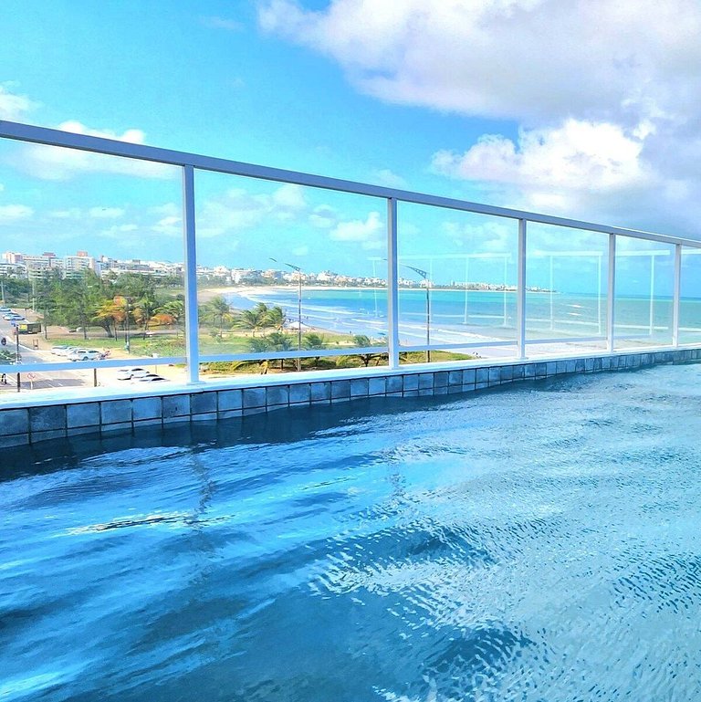Beira-mar do Bessa: Piscina, Rooftop, Wi-fi