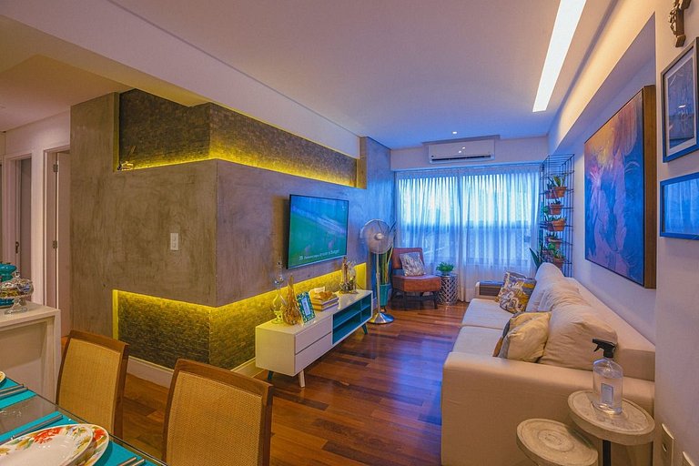 Conforto e Design a Poucos Passos da Praia