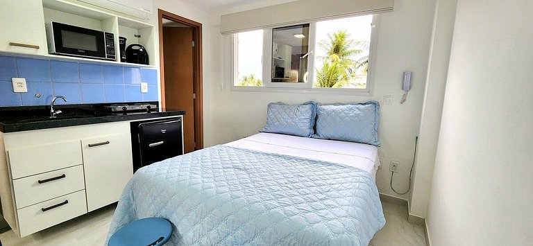 Flat Beira-Mar do Bessa: Conforto para 3