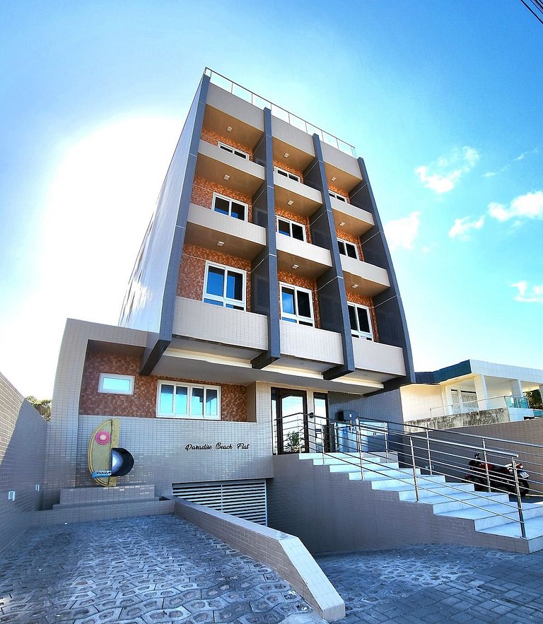 Flat Beira-Mar do Bessa: Conforto para 3