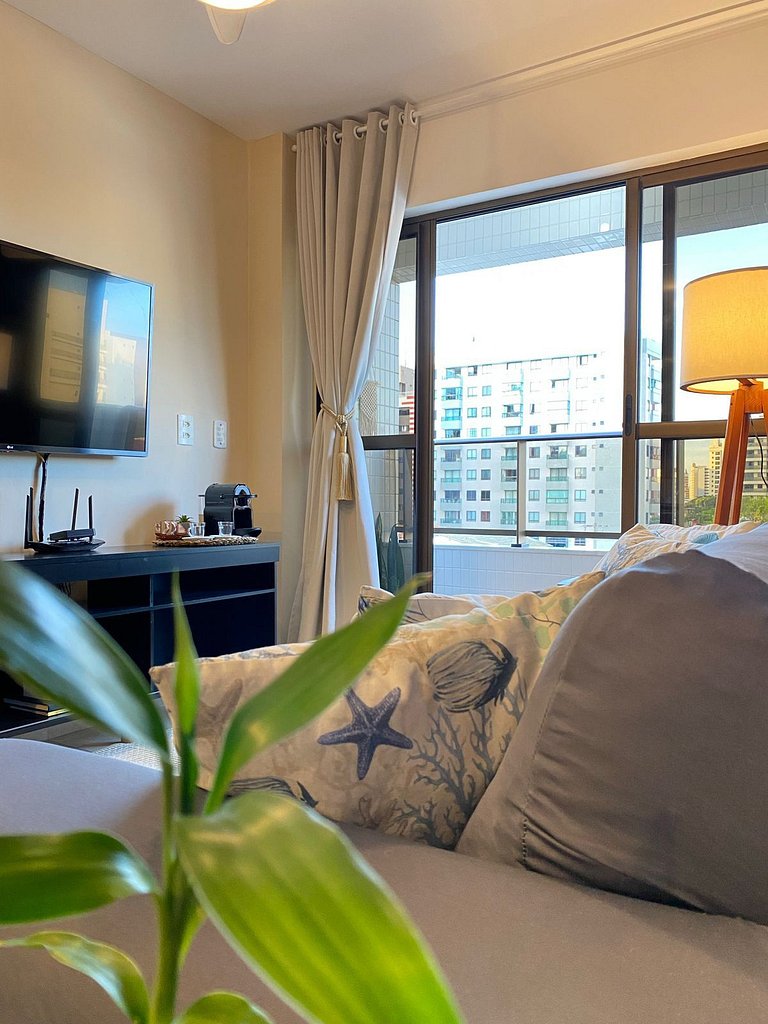 2 quartos, perto do mar e conveniências