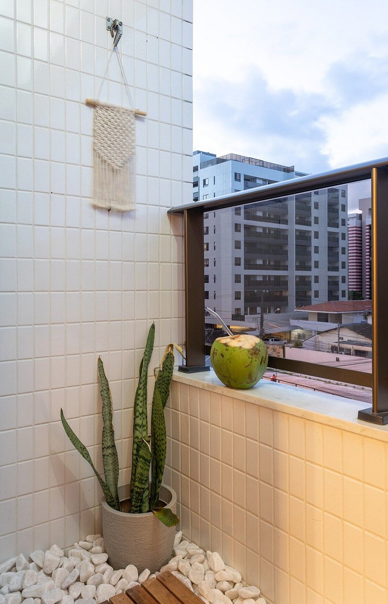 2 quartos, perto do mar e conveniências