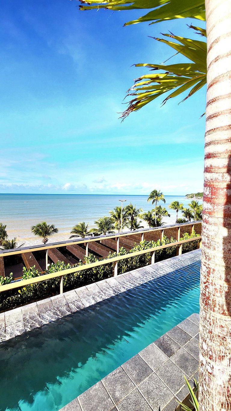 Luxo na Beira-mar Cabo Branco - Piscina no Rooftop