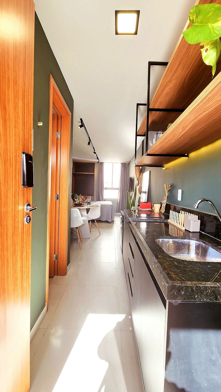 Studio Incrível: Piscina, Wi-Fi, Pôr do Sol Mágico