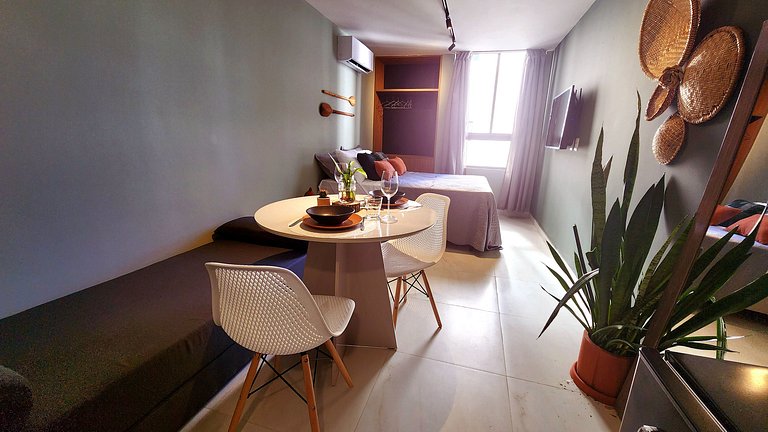 Studio Incrível: Piscina, Wi-Fi, Pôr do Sol Mágico