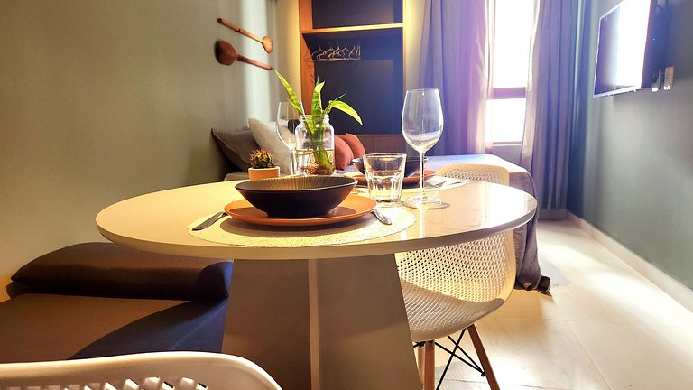 Studio Incrível: Piscina, Wi-Fi, Pôr do Sol Mágico