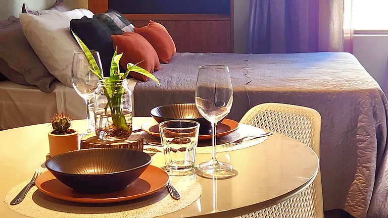Studio Incrível: Piscina, Wi-Fi, Pôr do Sol Mágico