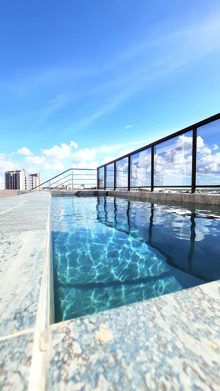 Studio Incrível: Piscina, Wi-Fi, Pôr do Sol Mágico