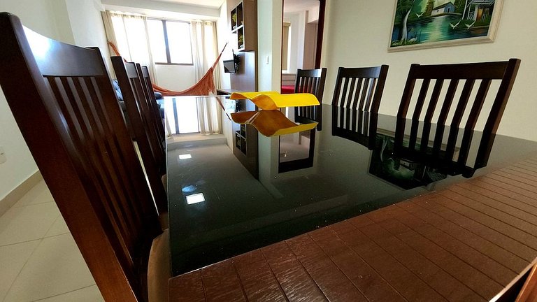 Seu Refúgio de 2 quartos no coração de Tambaú