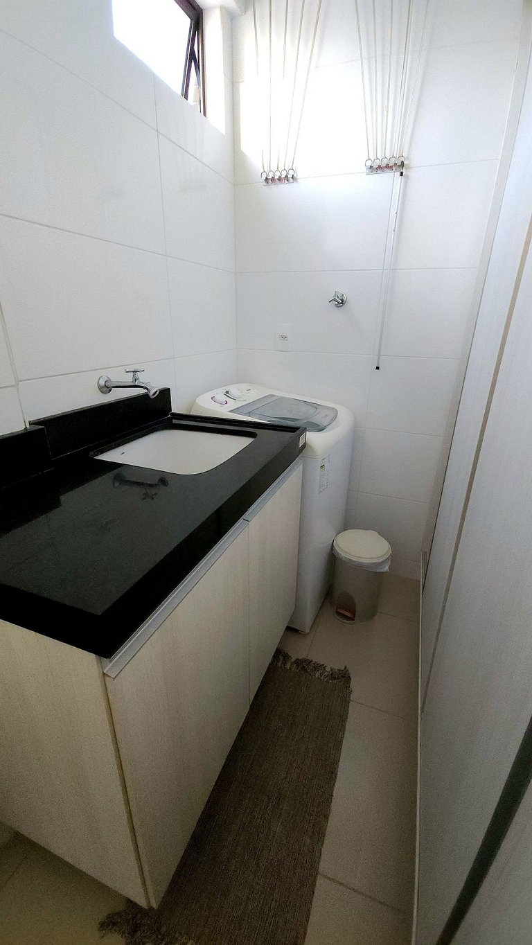 Seu Refúgio de 2 quartos no coração de Tambaú