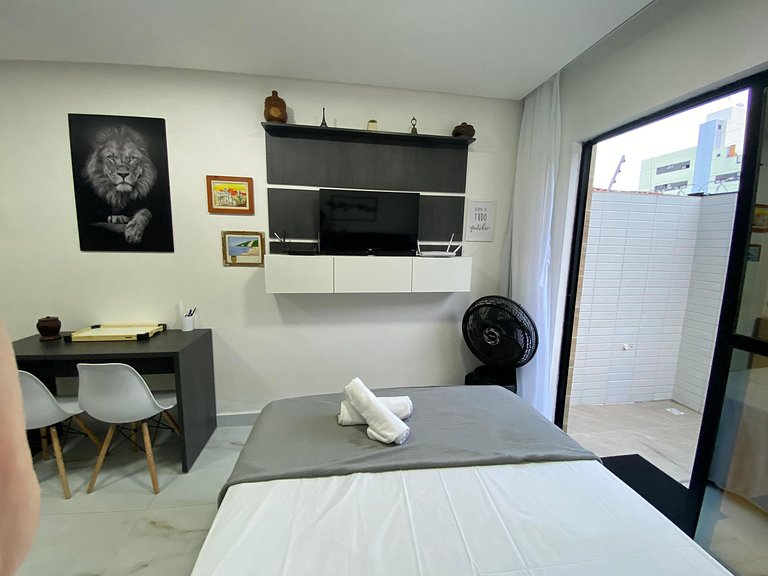 Flat Aconchegante no Cabo Branco - Próximo à Praia