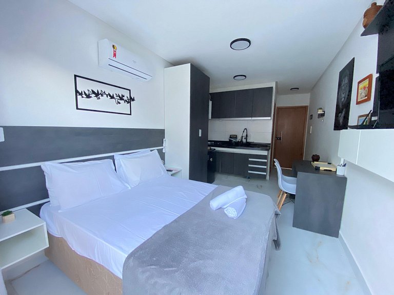 Flat Aconchegante no Cabo Branco - Próximo à Praia