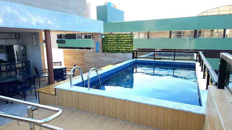Flat Aconchegante no Cabo Branco - Próximo à Praia