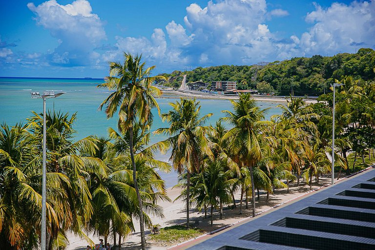 Luxo na Beira-mar Cabo Branco - Piscina | Academia