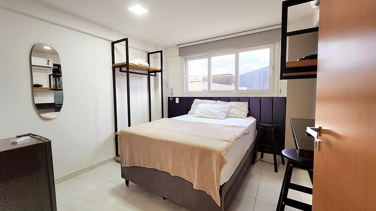 Flat Beira-Mar no Bessa. Wi-fi, piscina no rooftop