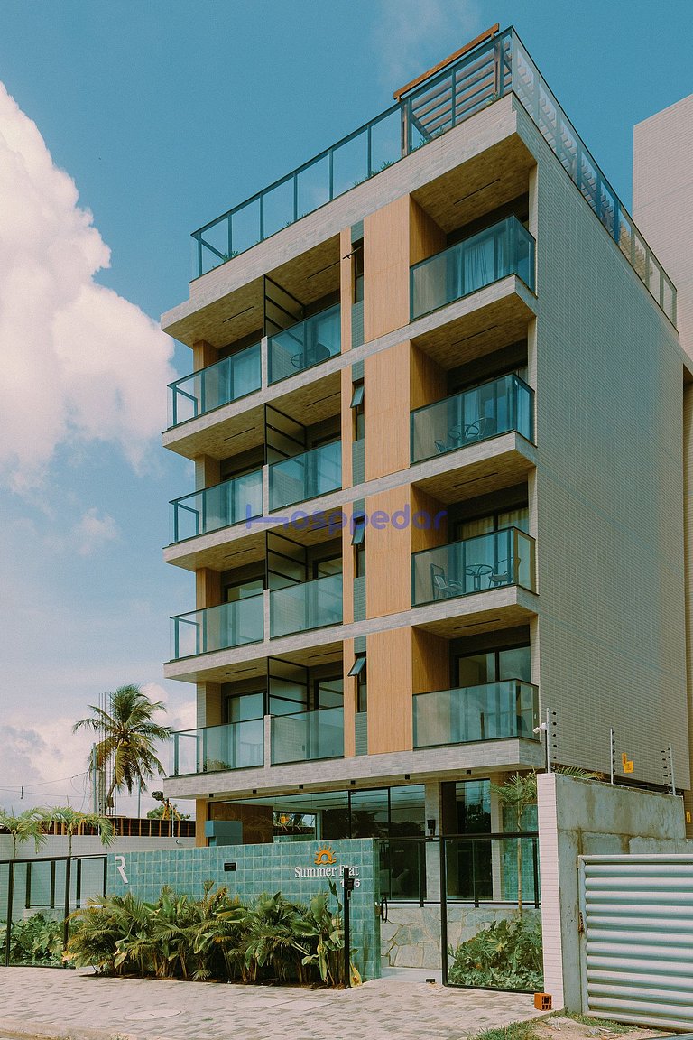 Seu Refúgio Próx. ao Mar de intermares c/ varanda