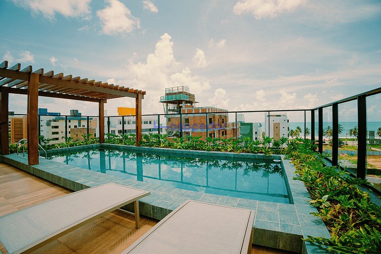 Flat perto da praia de Intermares
