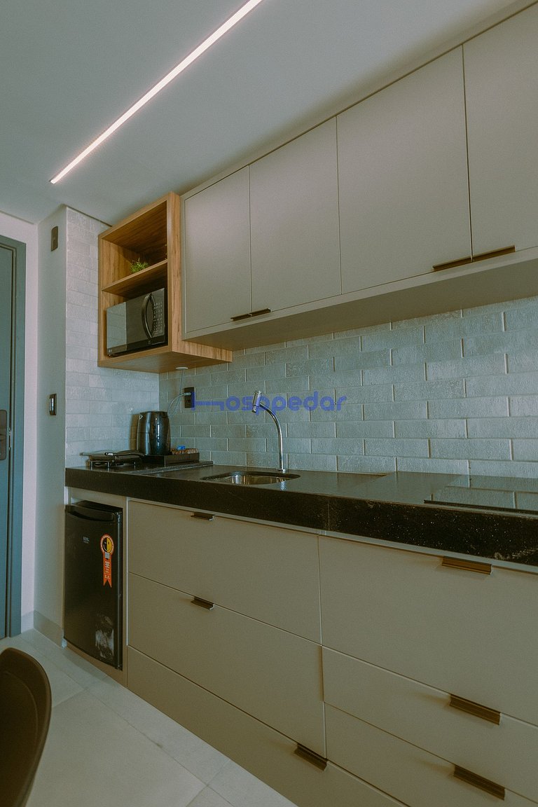 Conforto em Intermares varanda c/ vista p/ o mar