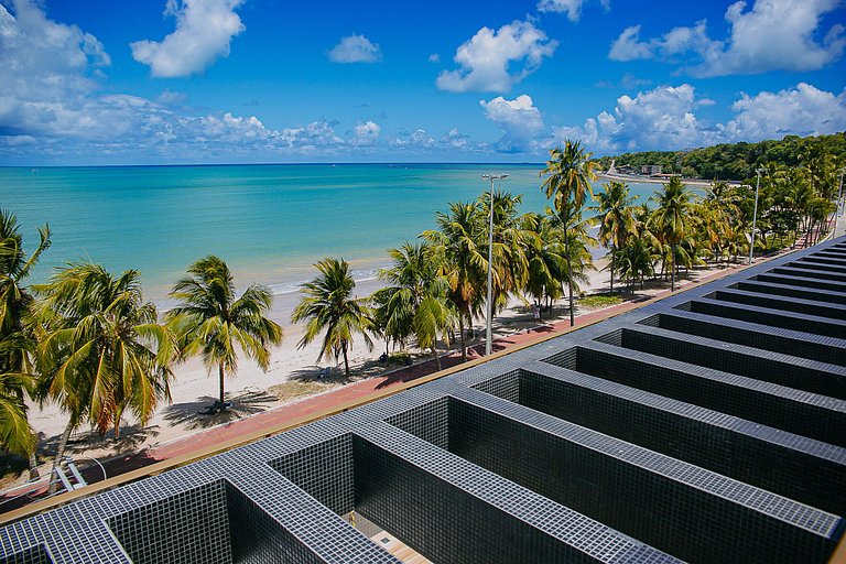 Luxo na beira-mar | Cama King | Piscina | Academia