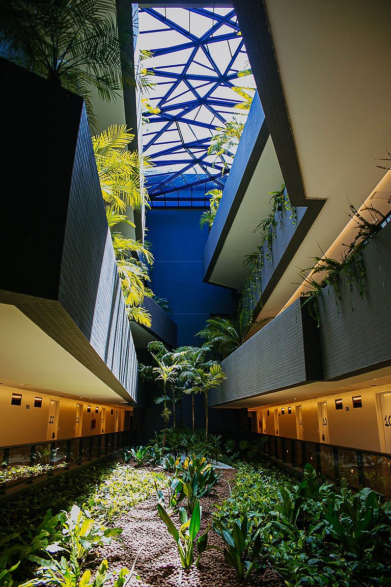 Luxo na beira-mar | Cama King | Piscina | Academia