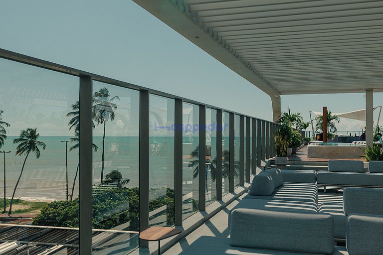 Luxo com Área Externa Beira-mar do Cabo Branco