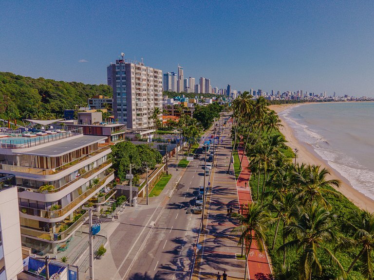 Studio Frente Mar, Rooftop · O Melhor de JP