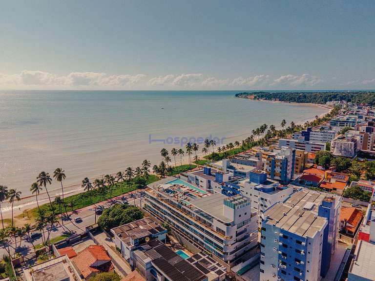 Luxo Frente-Mar com Vista Deslumbrante c/ Piscina
