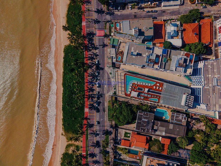 Luxo Frente-Mar com Vista Deslumbrante c/ Piscina