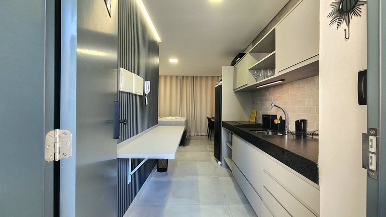 Flat Charmoso com Piscina e Próximo ao Mar