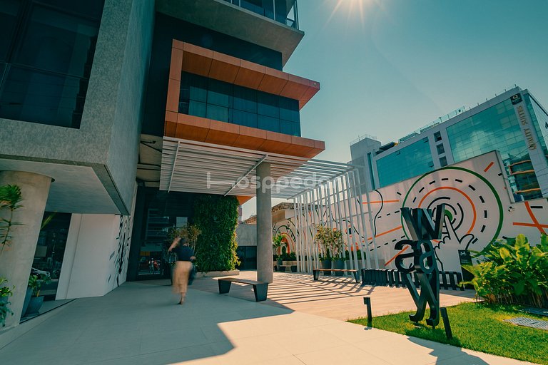 A Passos da Praia | Piscina e Academia