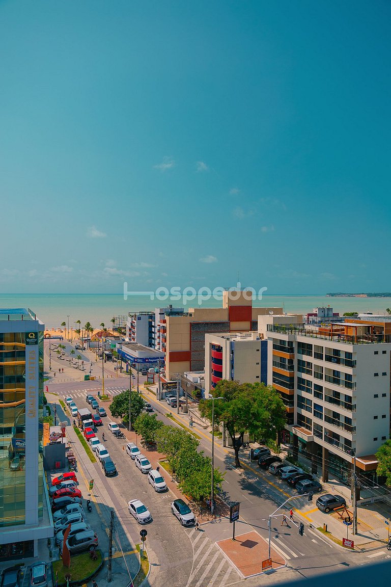 Vista mar | Perto da praia | Piscina | Academia