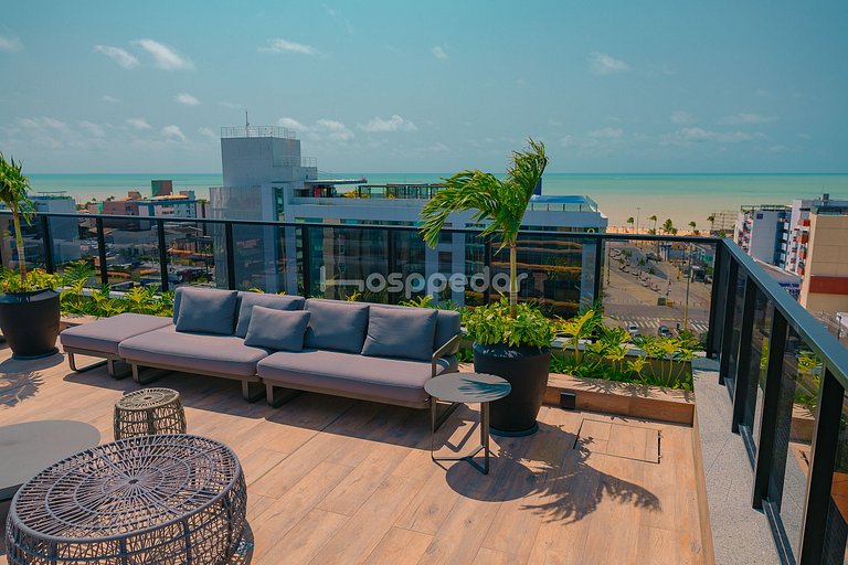 Vista mar | Perto da praia | Piscina | Academia