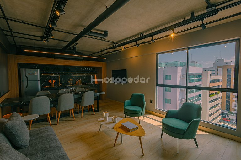 Conforto moderno no coração de Tambaú