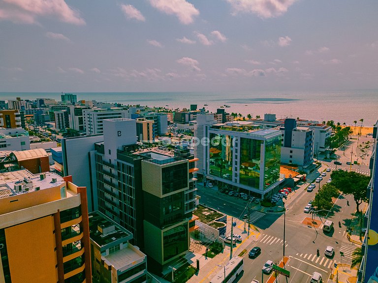Vista mar | Perto da praia | Piscina | Academia