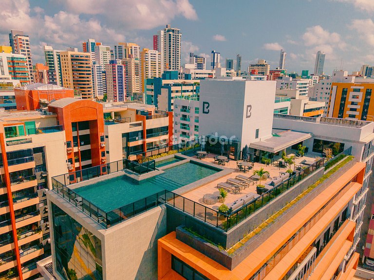 Vista mar | Perto da praia | Piscina | Academia