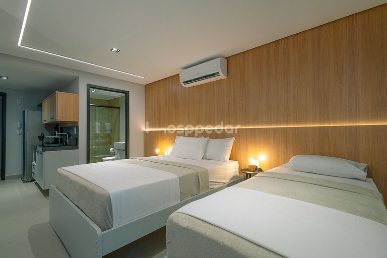 Vista mar | Perto da praia | Piscina | Academia