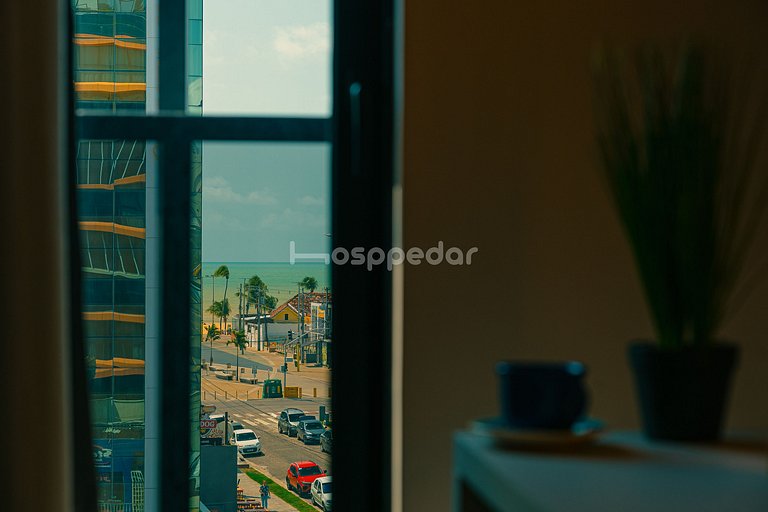 Studio Luxo | Próx ao mar | Piscina | Academia