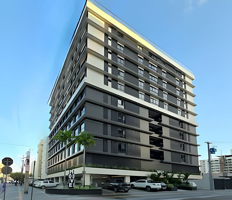 Studio com Piscina e Academia em Tambaú