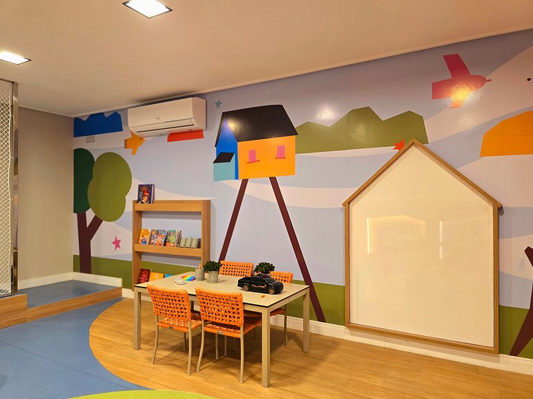 Studio com Piscina e Academia em Tambaú
