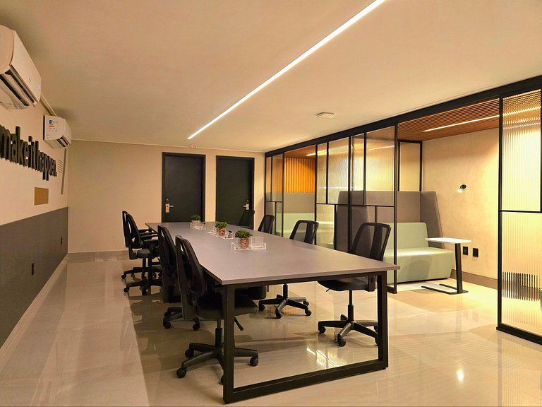 Studio com Piscina e Academia em Tambaú