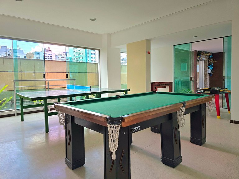 Perto do Mar de Tambaú | Piscina | Academia