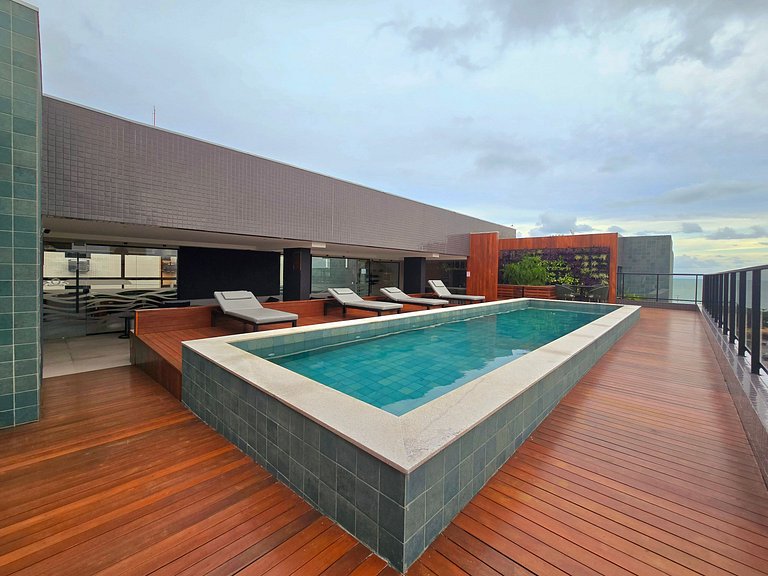 Luxo p/ sua família - Perto do Mar c/ Piscina