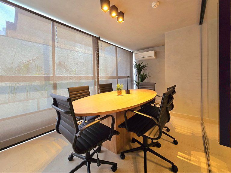 Studio moderno beira-mar em Jardim Oceania