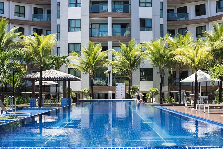 Beira-mar, Área externa, Linda Piscina, Academia