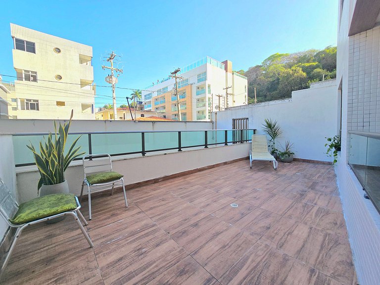 Beira-mar, Área externa, Linda Piscina, Academia
