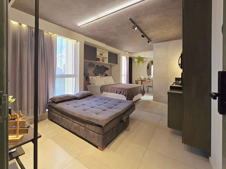 Studio Sofisticado em Tambaú – Conforto e Estilo