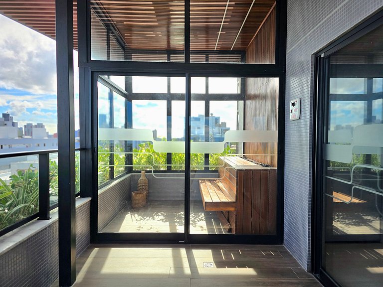 Beira-mar do Jardim Oceania | Piscina | Academia