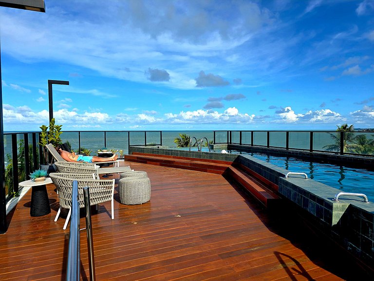 Frente mar | Vista incrível | Piscina | Academia