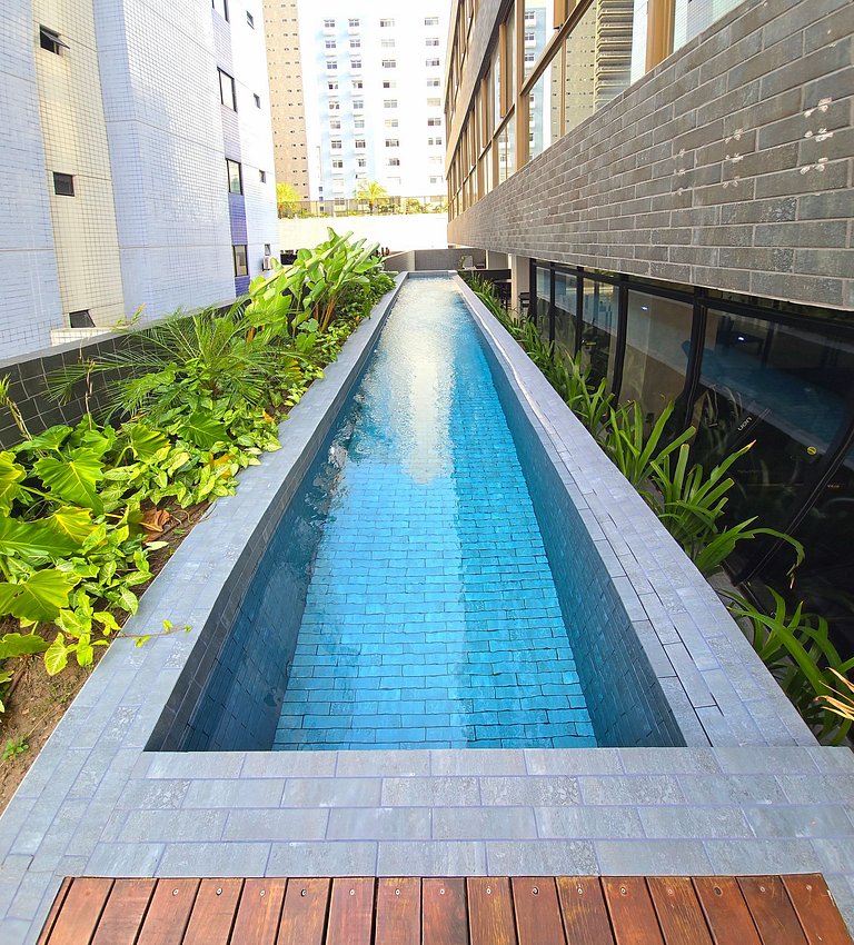 Piscina | Academia | Coração de Tambaú