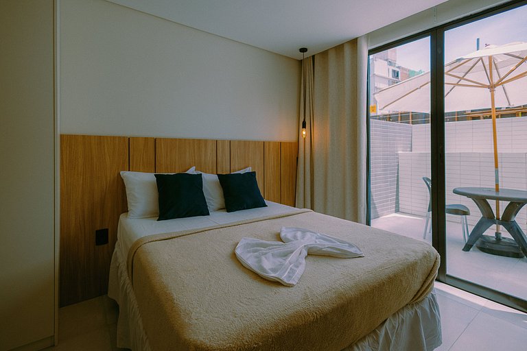 Flat perto da praia de Intermares